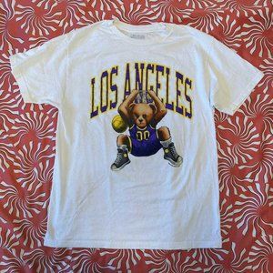 Market Chinatown Market Los Angeles Lakers shirt 90s 80s tee for fan men women